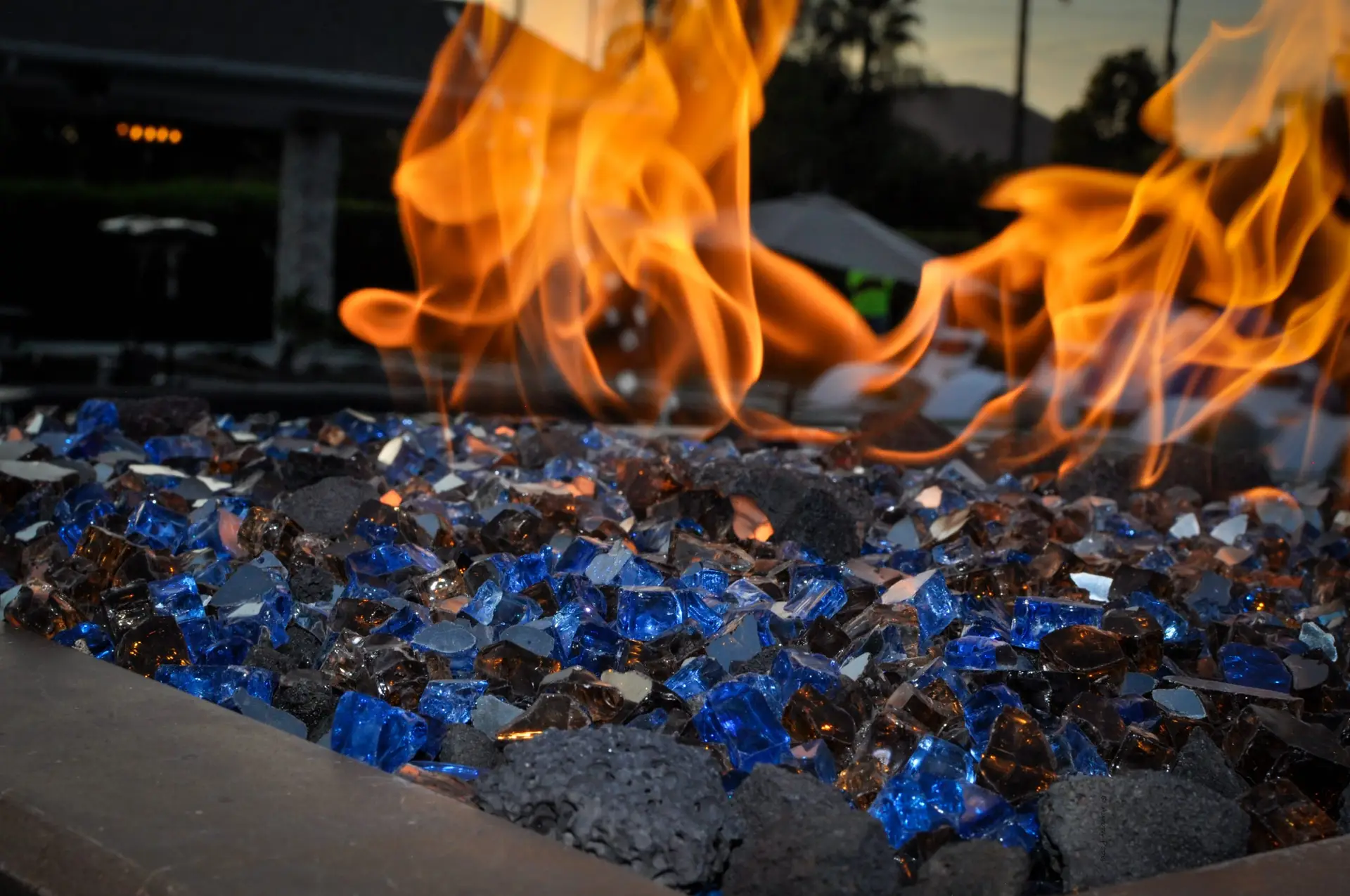 Lake Elsinore pool project with natural rock grotto and waterfall